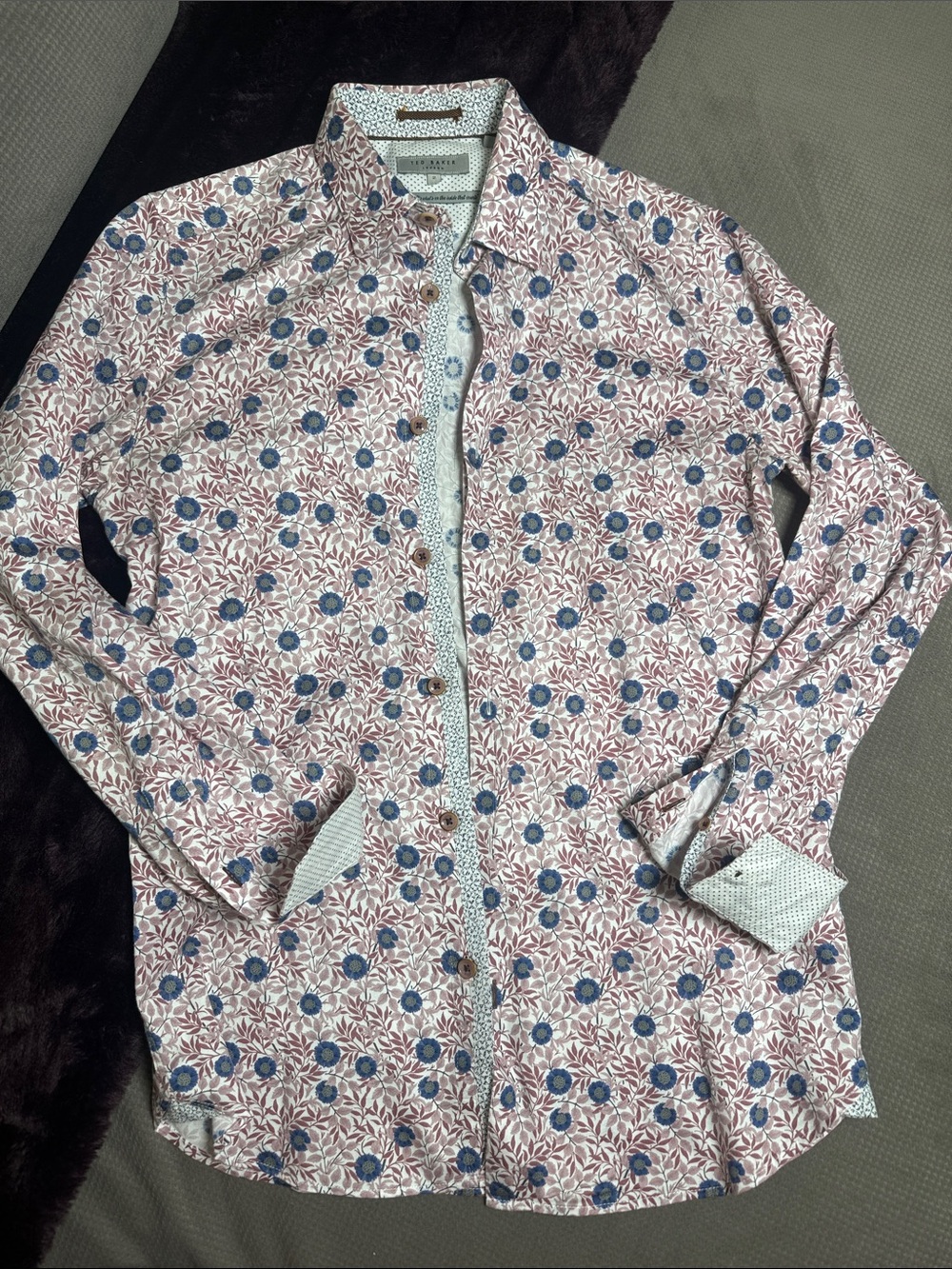 Ted Baker Floral Button-Up